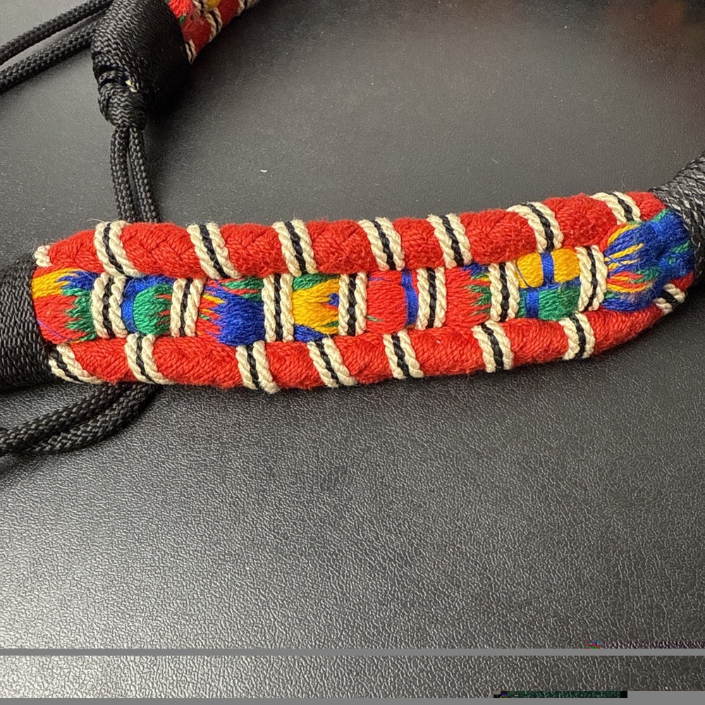 Handwoven Andean Quechua Inca Decorative Ceremonial Festival Dance Belt Beaded - Picture 5 of 8